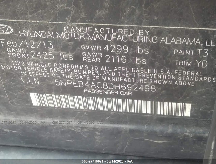 5NPEB4AC8DH692498