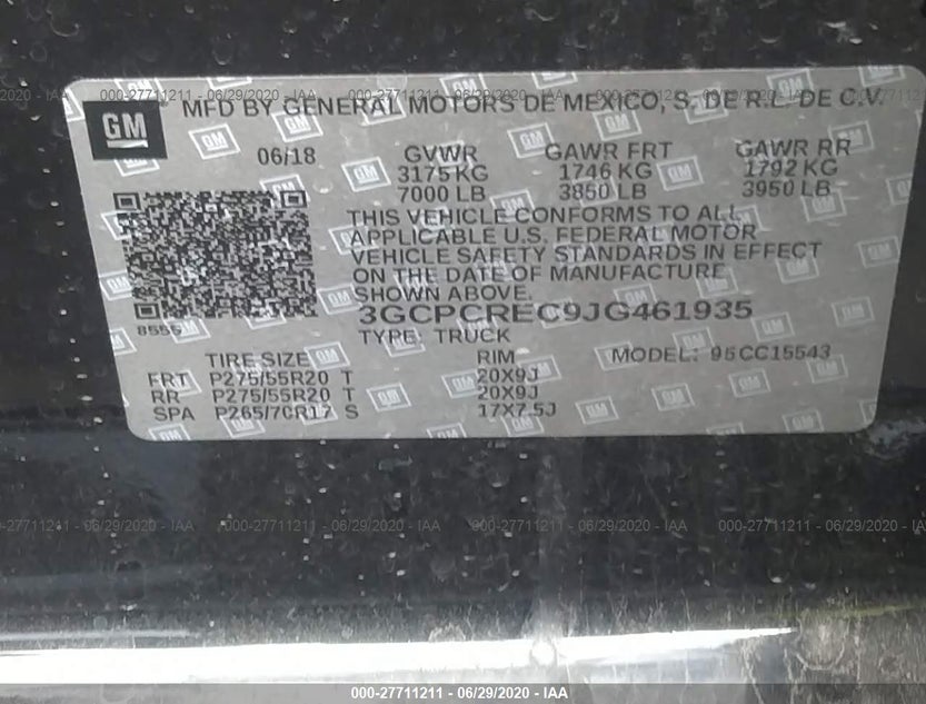 3GCPCREC9JG461935