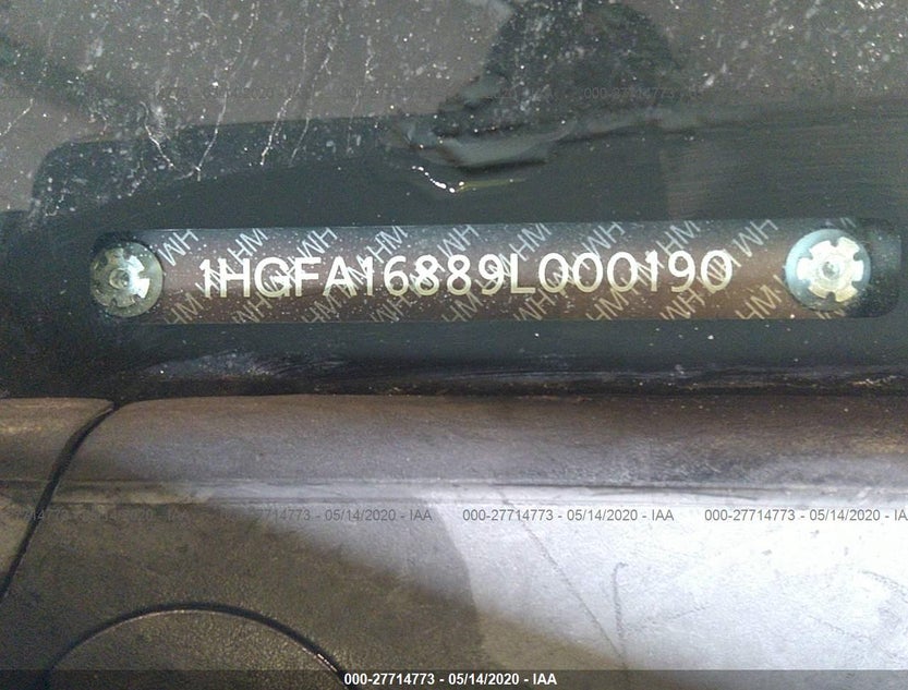 1HGFA16889L000190