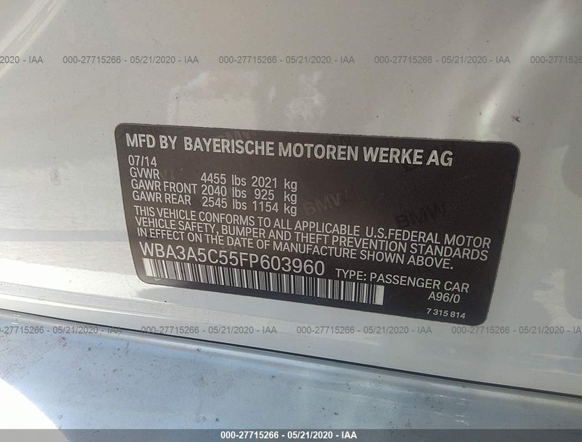 WBA3A5C55FP603960