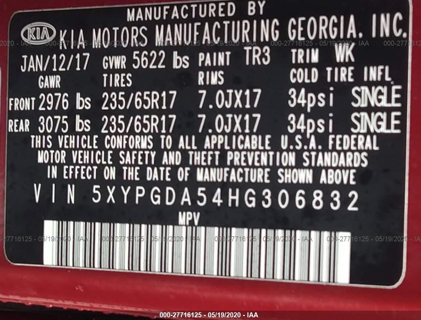 5XYPGDA54HG306832
