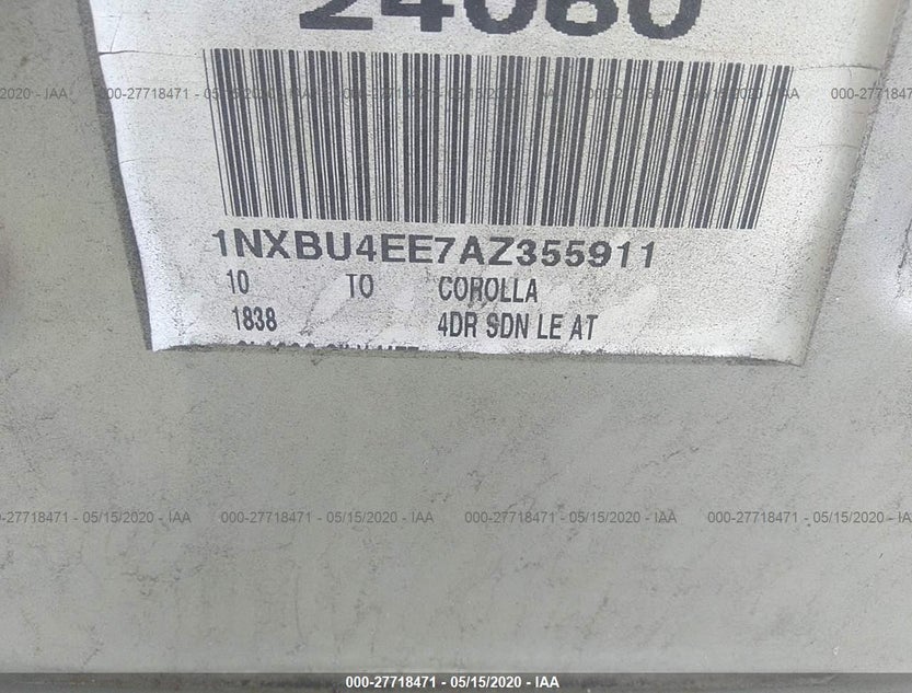 1NXBU4EE7AZ355911