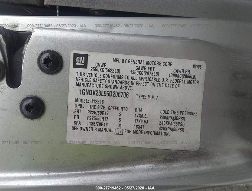 1GNDV23L96D206706