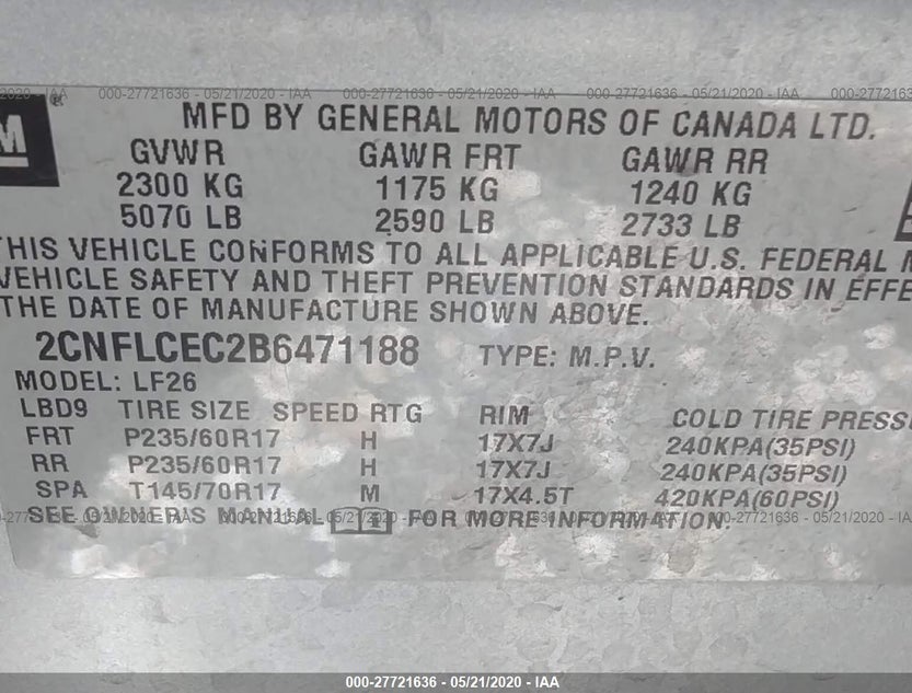 2CNFLCEC2B6471188