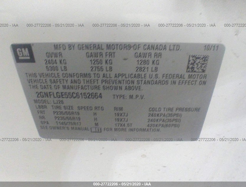 2GNFLGE55C6152664