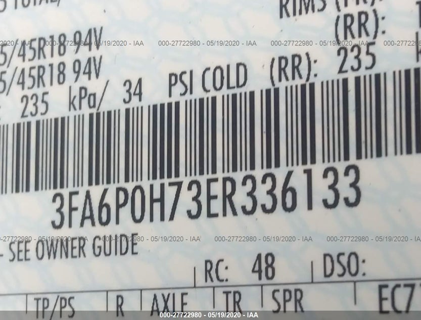 3FA6P0H73ER336133