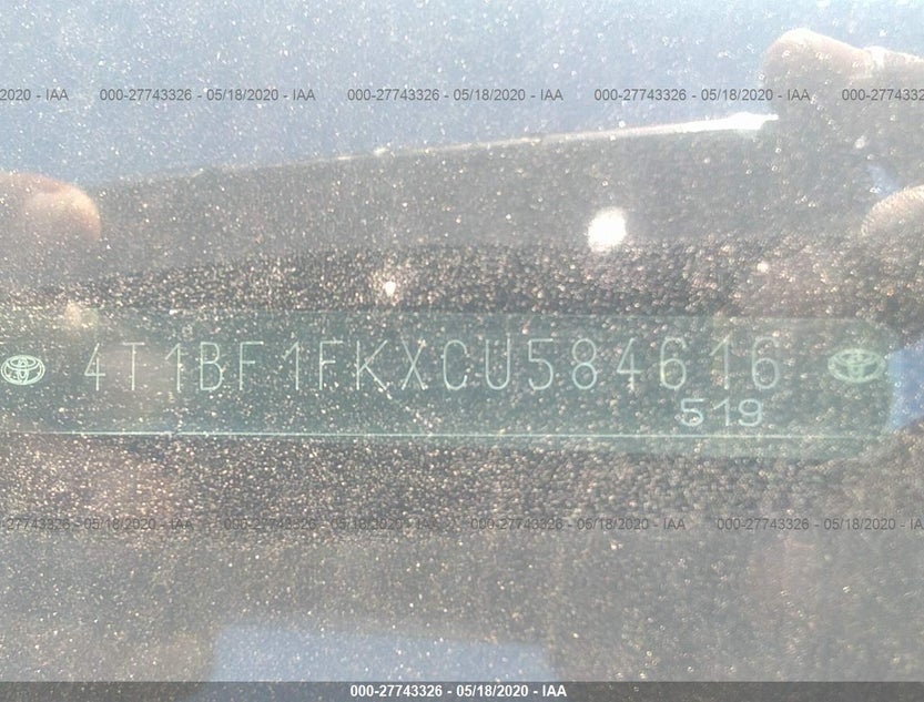 4T1BF1FKXCU584616