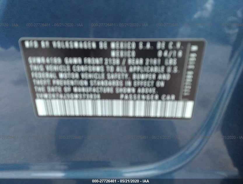 3VW267AJ3GM373836