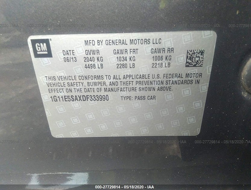 1G11E5SAXDF333990