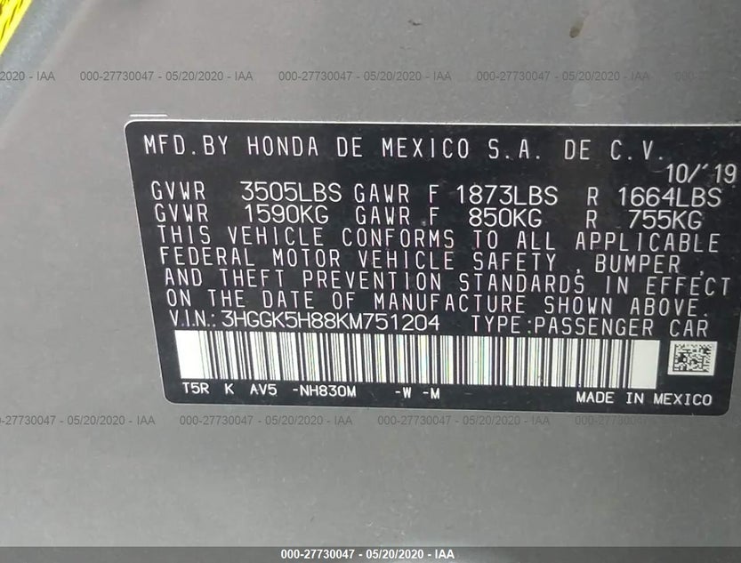 3HGGK5H88KM751204