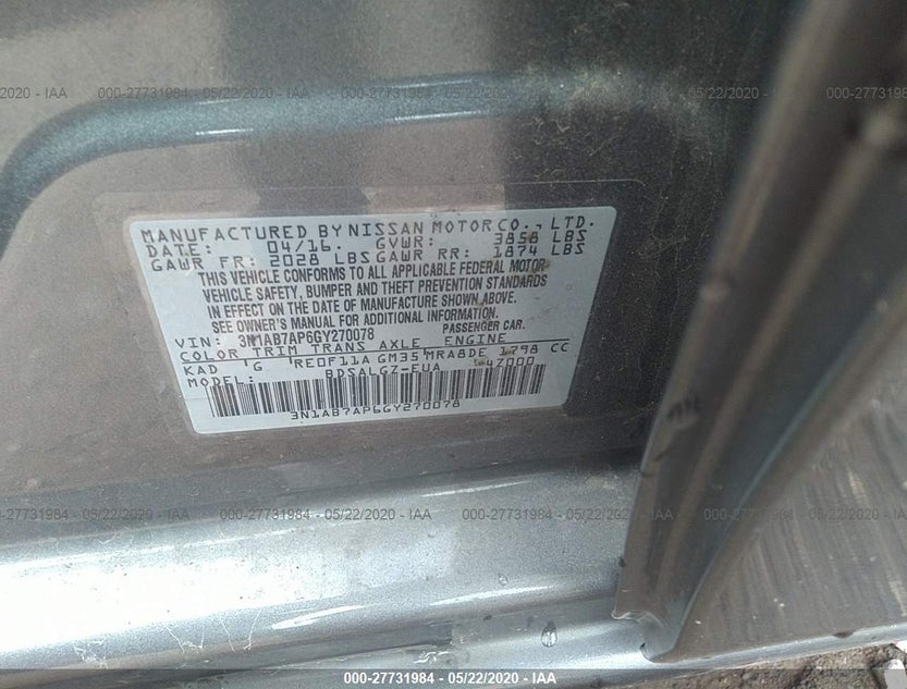 3N1AB7AP6GY270078
