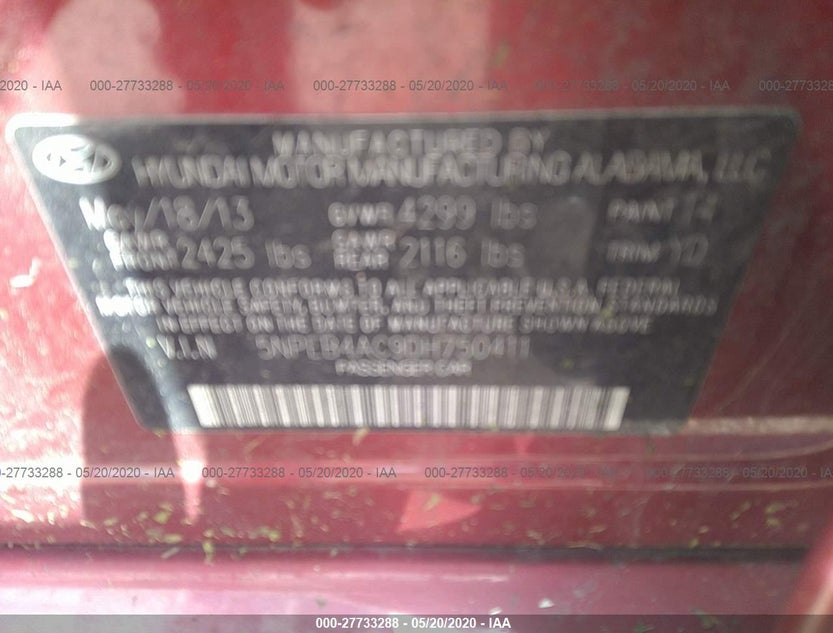 5NPEB4AC9DH750411