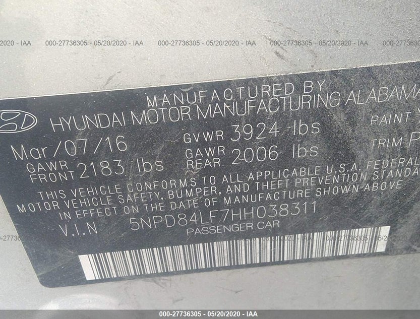 5NPD84LF7HH038311
