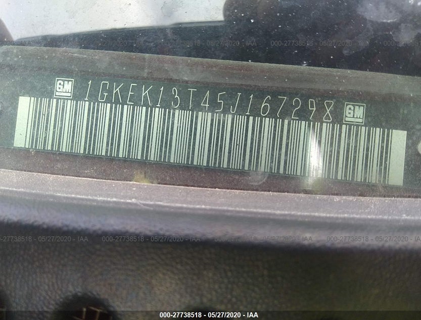 1GKEK13T45J167298