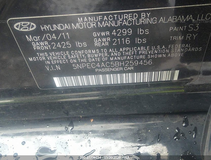 5NPEC4AC5BH259456