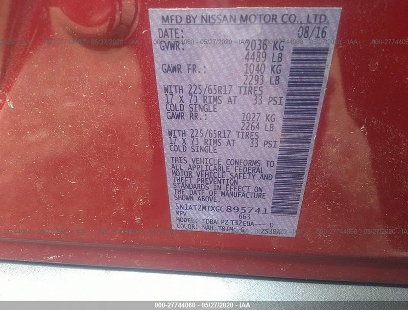 5N1AT2MTXGC895741