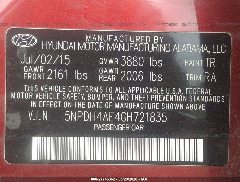 5NPDH4AE4GH721835