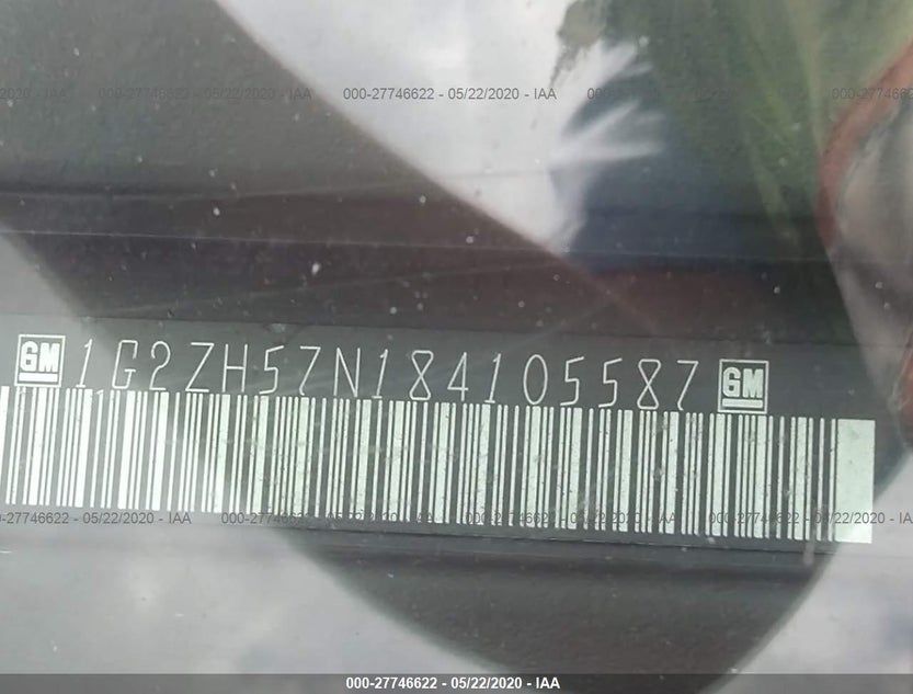 1G2ZH57N184105587