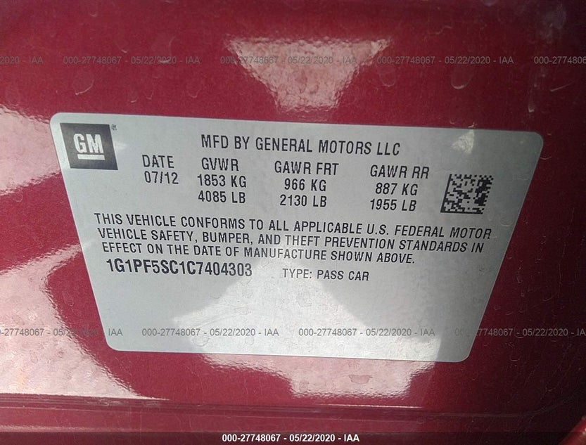 1G1PF5SC1C7404303
