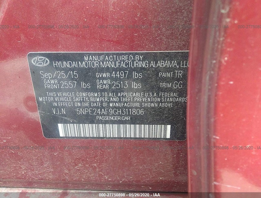 5NPE24AF9GH311806