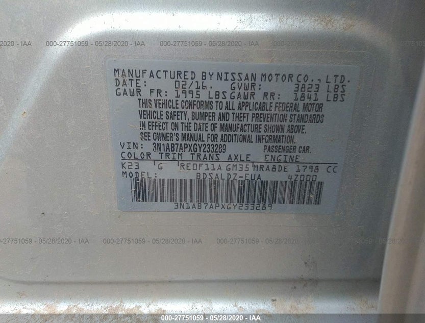 3N1AB7APXGY233289