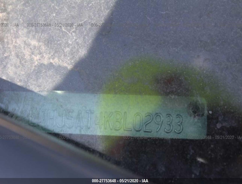 2LMHJ5AT4KBL02933