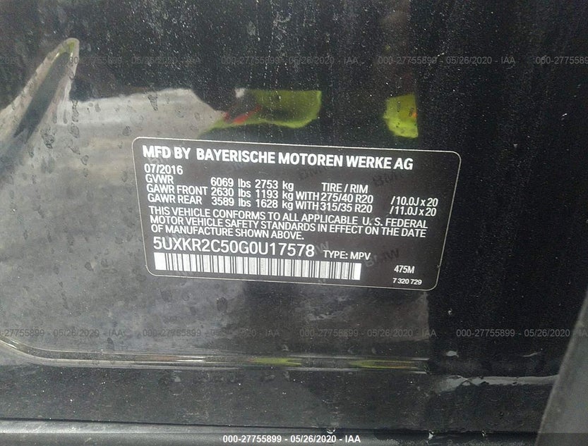 5UXKR2C50G0U17578