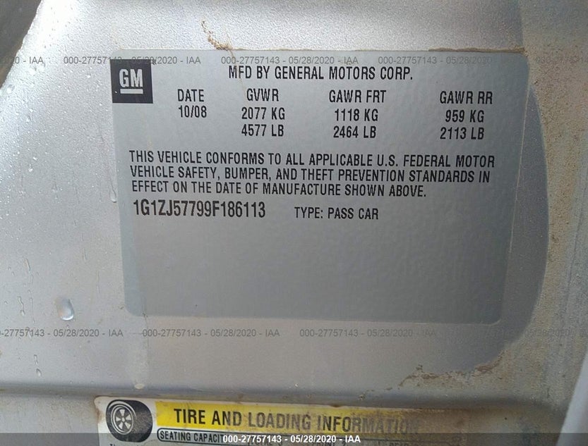1G1ZJ57799F186113