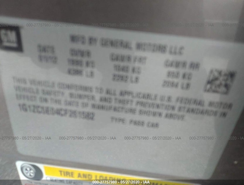 1G1ZC5E04CF261582