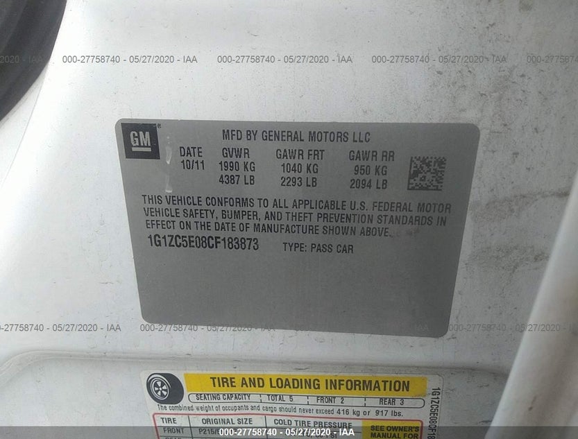 1G1ZC5E08CF183873