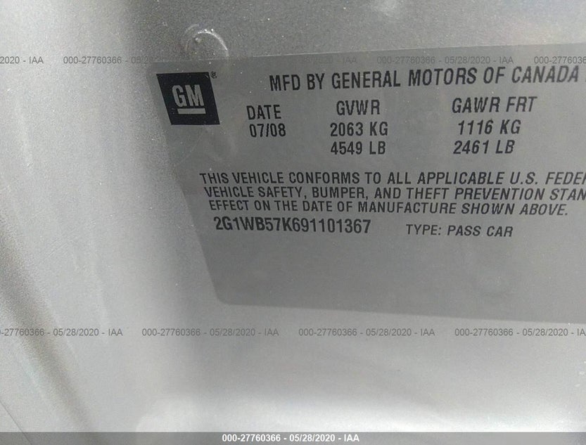 2G1WB57K691101367