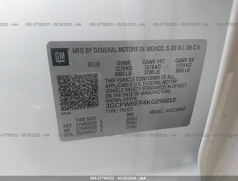3GCPWBEF4KG296810