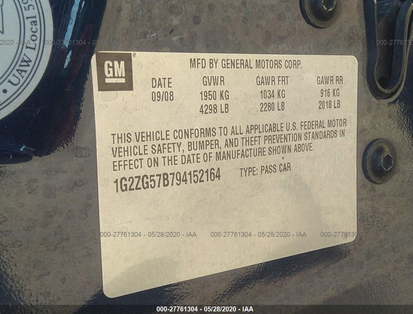 1G2ZG57B794152164