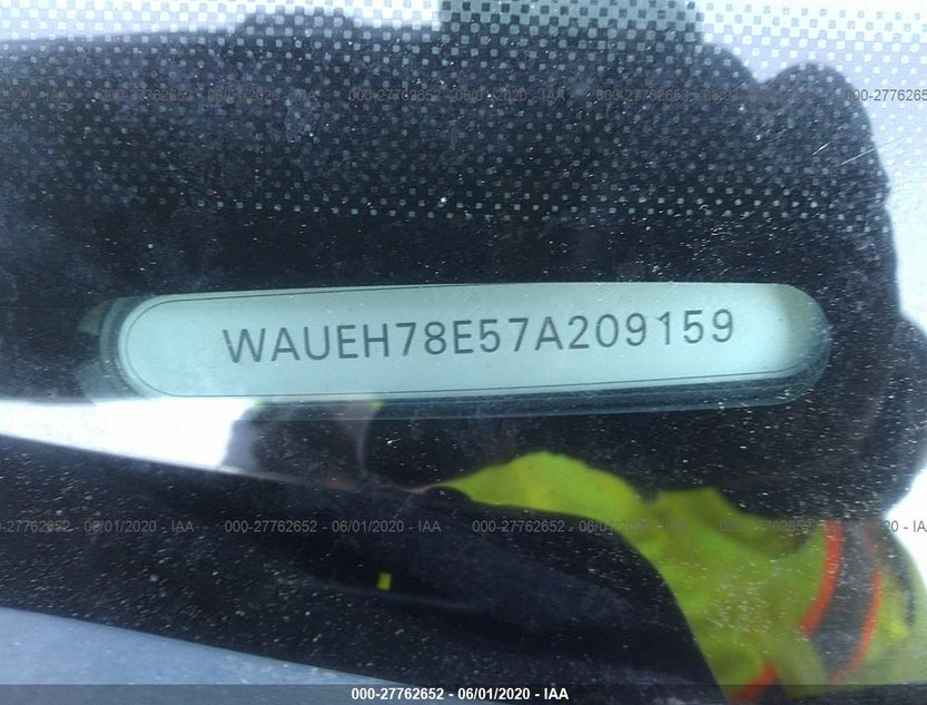 WAUEH78E57A209159