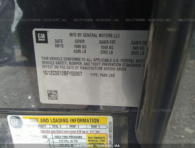 1G1ZC5E12BF159057