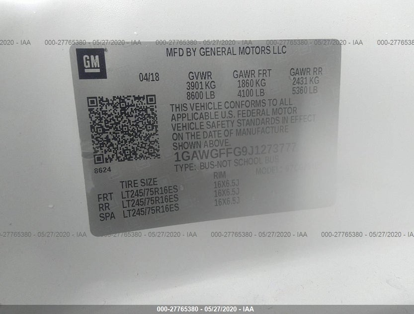 1GAWGFFG9J1273777