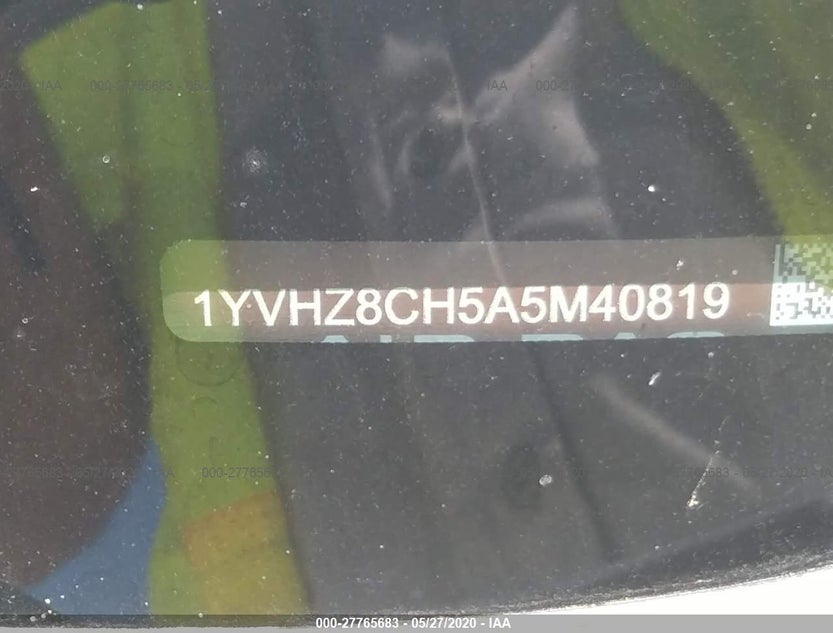 1YVHZ8CH5A5M40819