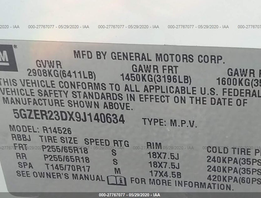 5GZER23DX9J140634