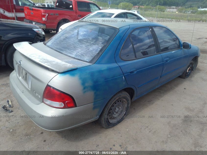 2001 Nissan Sentra Gxe VIN: 3N1CB51D01L423643 Lot: 27767725