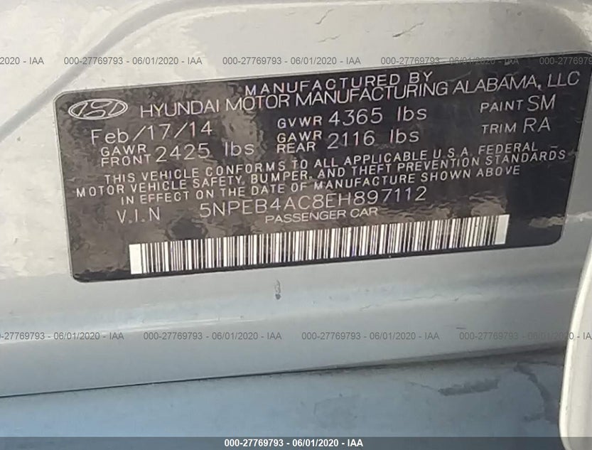 5NPEB4AC8EH897112