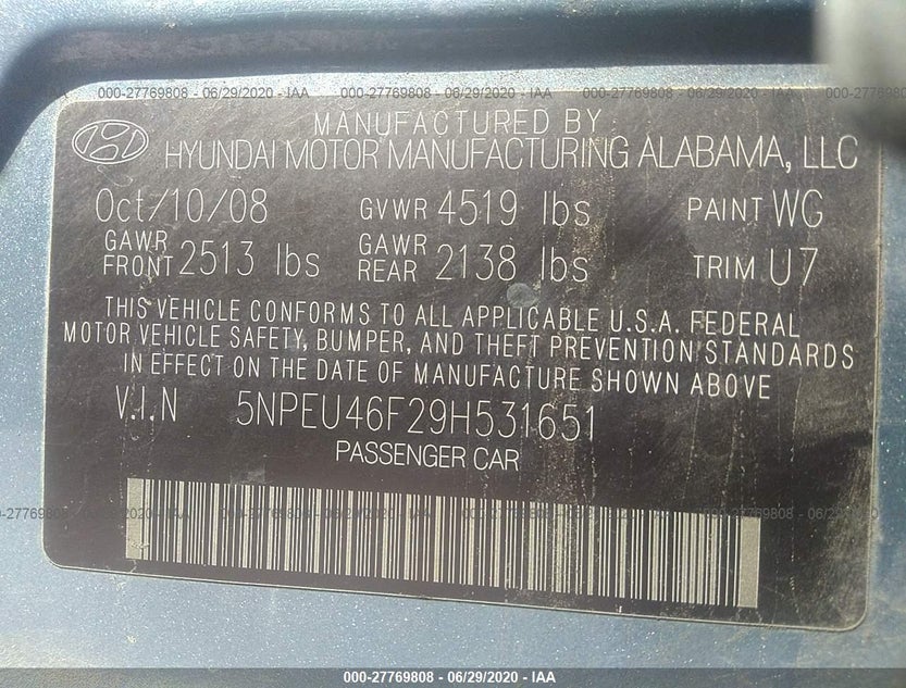 5NPEU46F29H531651