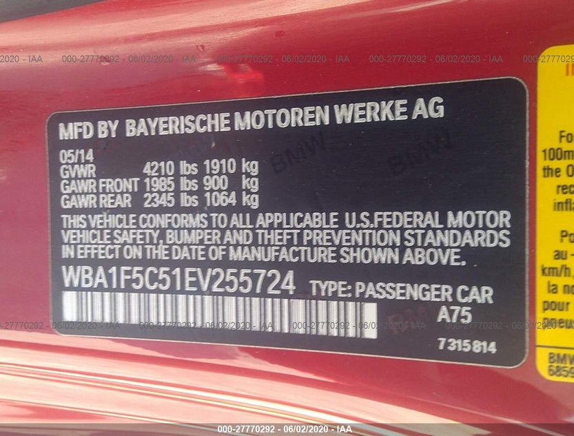 WBA1F5C51EV255724