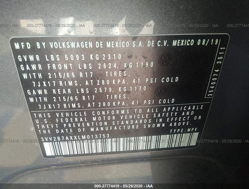 3VV2B7AXXLM013753