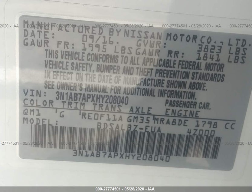 3N1AB7APXHY208040
