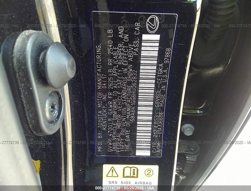 58ABK1GG6HU062832