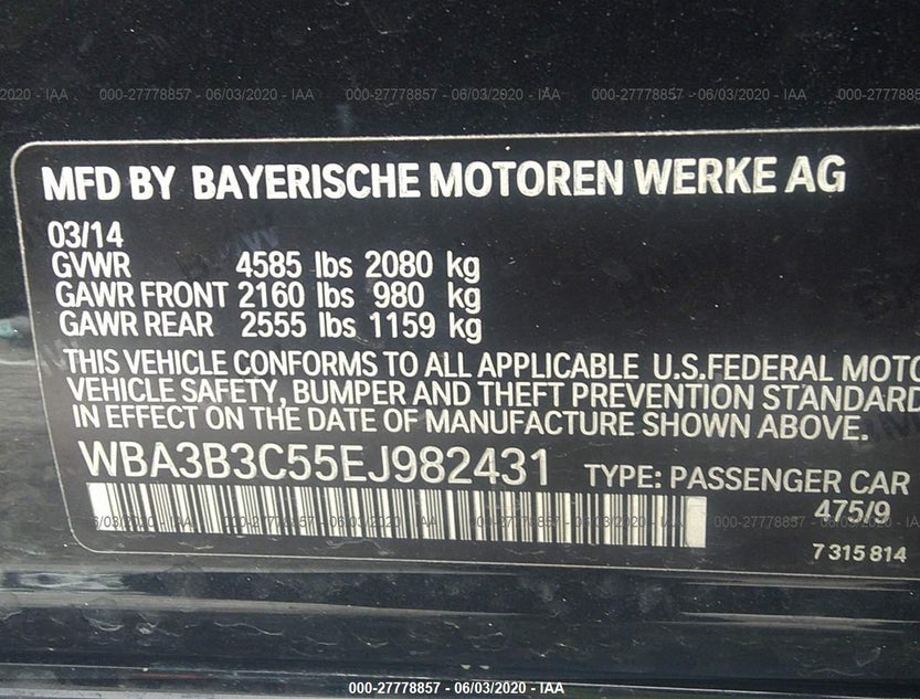 WBA3B3C55EJ982431