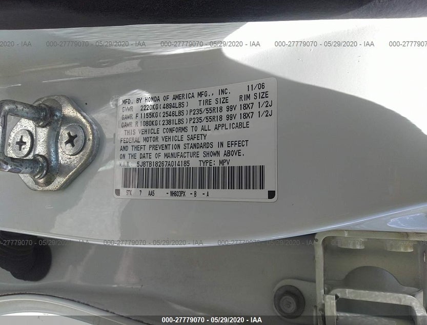 5J8TB18267A014185