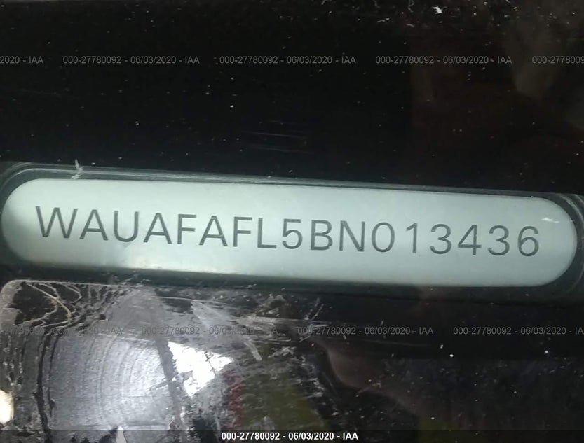 WAUAFAFL5BN013436