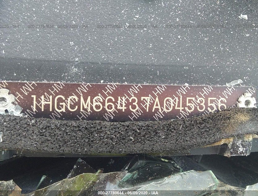 1HGCM66437A045356