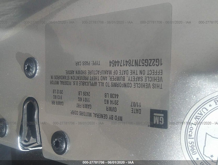 1G2ZG57N784174464
